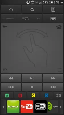 WD TV Remote android App screenshot 2