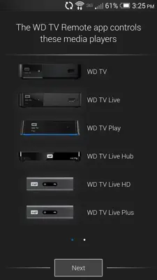 WD TV Remote android App screenshot 4